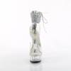 Pleaser - DELIGHT624RS02 Sandale à bride à la cheville - Transparent Product image